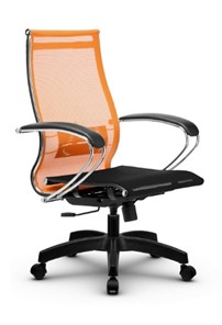 Кресло офисное МЕТТА B 2m 9/K131, Основание 17831 оранжевый/черный в Новосибирске