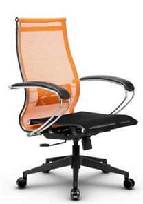 Кресло офисное МЕТТА B 2m 9/K131, Основание 17832 оранжевый/черный в Новосибирске