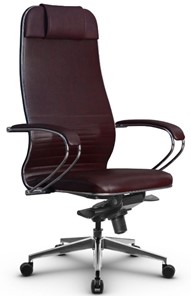 Офисное кресло Metta L 1m 38K2/K мультиблок, нижняя часть 17839 бордовый в Новосибирске