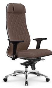 Офисное кресло Мetta L 1m 40M/2D Infinity Easy Clean (MPES) мультиблок, нижняя часть 17838 коричневый в Новосибирске - предосмотр