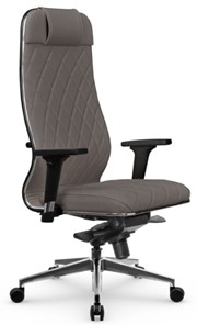Офисное кресло Мetta L 1m 40M/2D Infinity Easy Clean (MPES) мультиблок, нижняя часть 17839 серый в Новосибирске - предосмотр