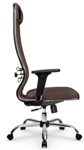 Офисное кресло Мetta L 1m 40M/2D Infinity Easy Clean (MPES) топган, нижняя часть 17833 темно-коричневый в Новосибирске - предосмотр 2