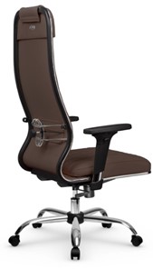 Офисное кресло Мetta L 1m 40M/2D Infinity Easy Clean (MPES) топган, нижняя часть 17833 темно-коричневый в Новосибирске - предосмотр 3