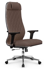 Офисное кресло Мetta L 1m 40M/2D Infinity Easy Clean (MPES) топган, нижняя часть 17834 светло-коричневый в Новосибирске
