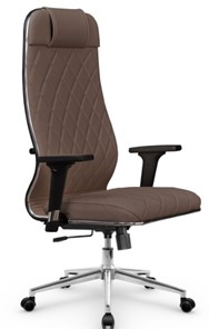 Офисное кресло Мetta L 1m 40M/2D Infinity Easy Clean (MPES) топган, нижняя часть 17852 светло-коричневый в Новосибирске - предосмотр