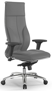 Кресло офисное Мetta L 1m 46/2D Infinity Easy Clean (MPES) мультиблок, нижняя часть 17838 серый в Новосибирске