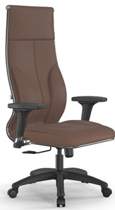 Кресло офисное Мetta L 1m 46/2D Infinity Easy Clean (MPES) топган, нижняя часть 17831 светло-коричневый в Новосибирске