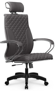 Офисное кресло Metta L 2c 44C/K116 Infinity Easy Clean топган, нижняя часть 17831 серый в Новосибирске