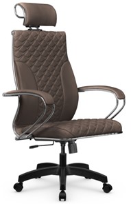 Офисное кресло Metta L 2c 44C/K116 Infinity Easy Clean топган, нижняя часть 17831 светло-коричневый в Новосибирске