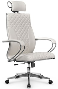 Офисное кресло Metta L 2c 44C/K116 Infinity Easy Clean топган, нижняя часть 17834 белый в Новосибирске