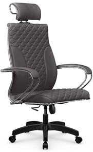 Офисное кресло Metta L 2c 44C/K116 Infinity Easy Clean топган OMS, нижняя часть 17859 серый в Новосибирске