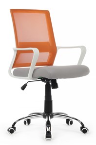 Кресло офисное RCH 1029MW, серый/оранжевый в Новосибирске