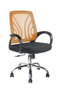 Компьютерное кресло Riva Chair 8099Е, Оранжевый в Новосибирске
