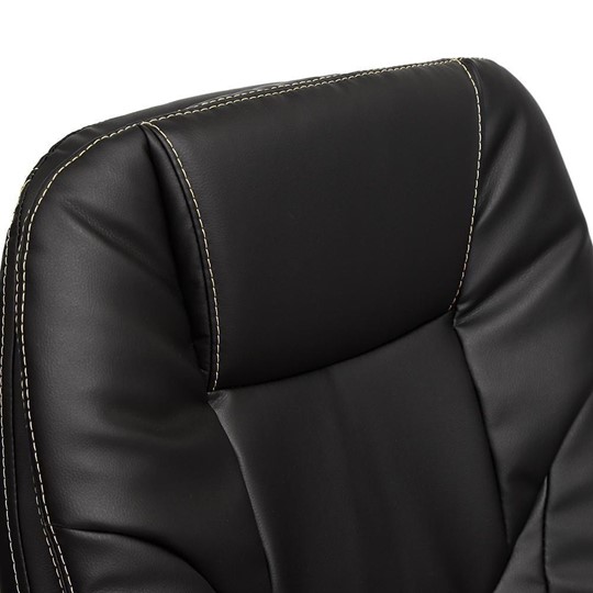 Кресло SOFTY LUX кож/зам, черный, арт.12902 в Новосибирске - изображение 4