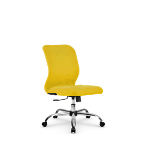 Офисное кресло SU-Mr-4/подл.000/осн.003 желтый в Новосибирске