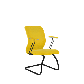Кресло офисное SU-Mr-4/подл.079/осн.008 желтый в Новосибирске
