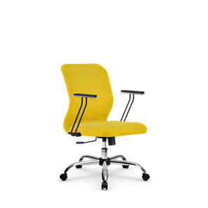 Компьютерное кресло SU-Mr-4/подл.110/осн.003 желтый в Новосибирске - предосмотр
