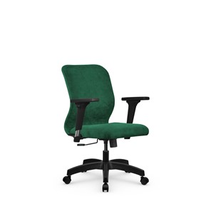 Кресло офисное SU-Mr-4/подл.200/осн.001 зеленый в Новосибирске