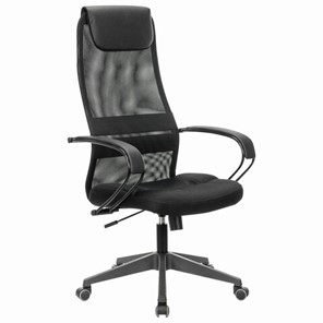 Компьютерное кресло Brabix Premium Stalker EX-608 PL (ткань-сетка/кожзам, черное) в Бердске