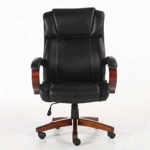 Офисное кресло Brabix Premium Magnum EX-701 (дерево, рециклированная кожа, черное) 531827 в Новосибирске - предосмотр