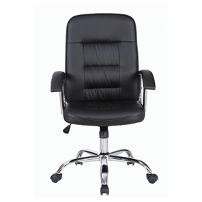 Офисное кресло Brabix Bit EX-550 (хром, экокожа, черное) 531838 в Новосибирске