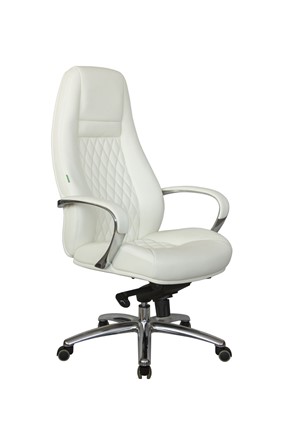 Кресло компьютерное Riva Chair F185 (Белый) в Новосибирске - изображение