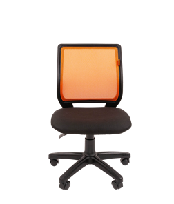 Кресло компьютерное CHAIRMAN 699 Б/Л Сетка TW-66 (оранжевый) в Новосибирске - предосмотр 2