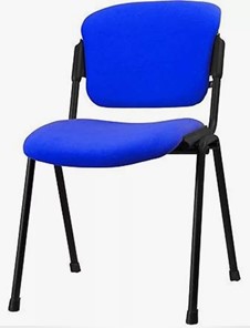 Офисное кресло ERA BLACK C38 синий в Новосибирске