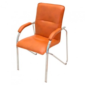 Офисное кресло Самба СРП-036МП Эмаль оранжевый в Новосибирске - предосмотр