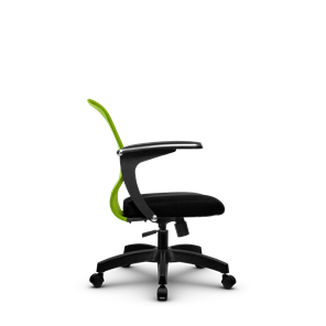 Офисное кресло SU-M-4/подл.160/осн.001, Зеленый/Черный в Новосибирске - предосмотр 1