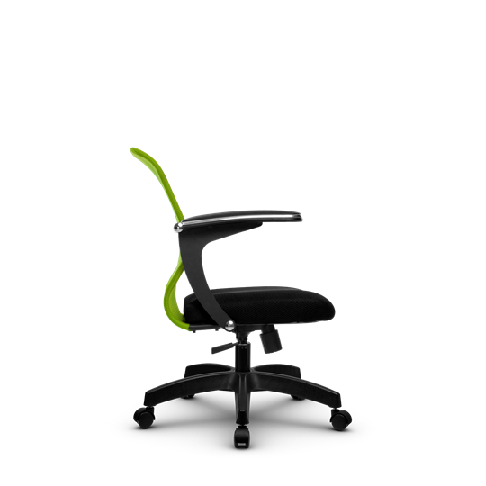 Офисное кресло SU-M-4/подл.160/осн.001, Зеленый/Черный в Новосибирске - изображение 1