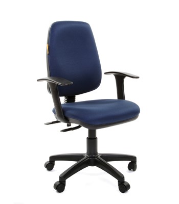 Компьютерное кресло CHAIRMAN 661 Ткань стандарт 15-03 синяя в Новосибирске - изображение