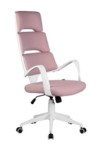 Кресло офисное Riva Chair SAKURA (Розовый/белый) в Новосибирске