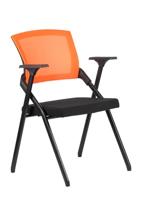 Офисное кресло складное Riva Chair M2001 (Оранжевый/черный) в Новосибирске - изображение