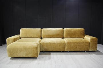 Угловой диван с оттоманкой Бостон 3510х1700 мм в Новосибирске