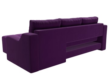 Угловой раскладной диван Элида, Фиолетовый (микровельвет) в Новосибирске - предосмотр 8