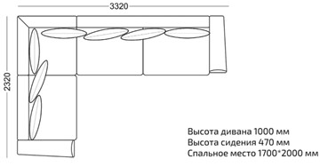Диван угловой Виктория в Новосибирске - предосмотр 2