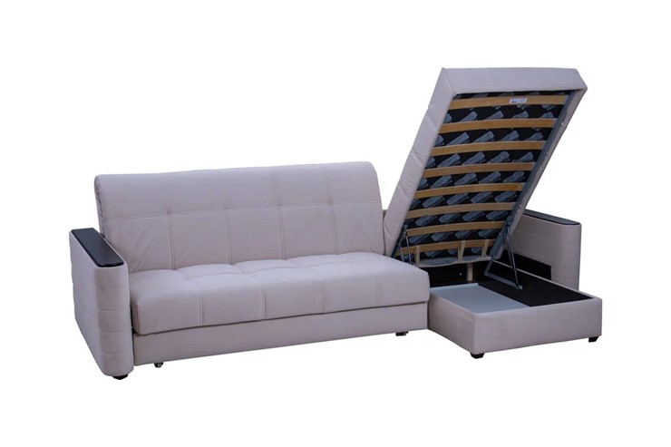 Угловой диван Севилья 3 120, оттоманка 144 в Новосибирске - изображение 1