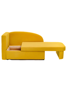 Мягкий диван левый Тедди желтый в Новосибирске - предосмотр 9