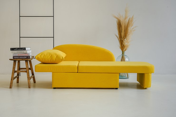 Мягкий диван левый Тедди желтый в Новосибирске - изображение 20