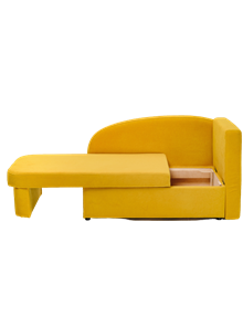 Мягкий диван правый Тедди желтый в Новосибирске - предосмотр 7