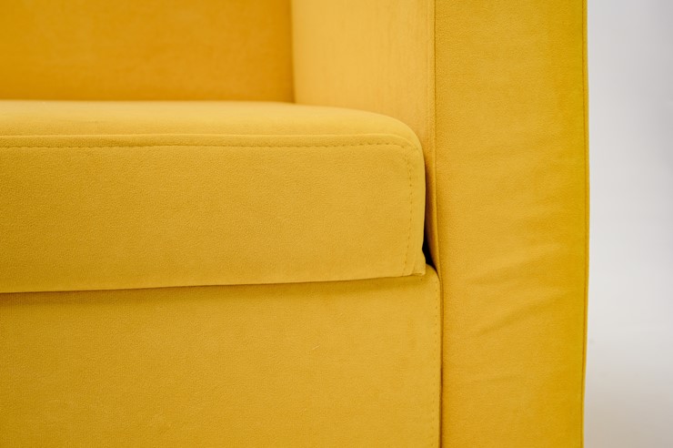 Мягкий диван правый Тедди желтый в Новосибирске - изображение 2