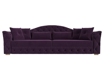 Прямой диван Артис, Фиолетовый (велюр) в Новосибирске - предосмотр 2