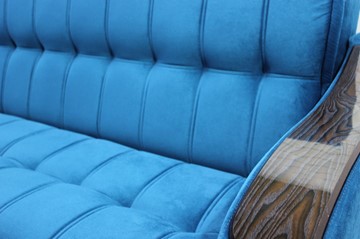 Прямой диван Comfort Lux 404 (Синий) в Новосибирске - предосмотр 2