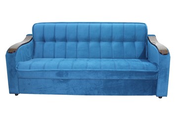 Прямой диван Comfort Lux 404 (Синий) в Новосибирске