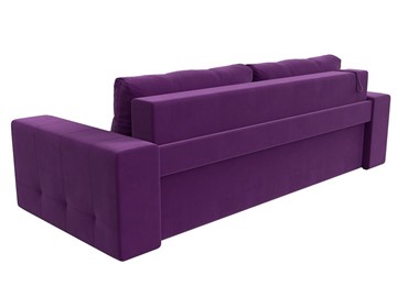 Прямой диван Перри НПБ, Фиолетовый (микровельвет) в Новосибирске - предосмотр 3