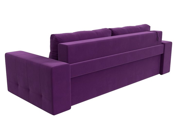 Прямой диван Перри НПБ, Фиолетовый (микровельвет) в Новосибирске - изображение 3