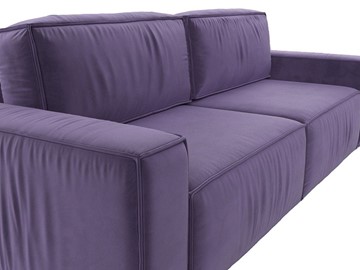 Прямой диван Прага Классик, Фиолетовый (велюр) НПБ в Новосибирске - предосмотр 6