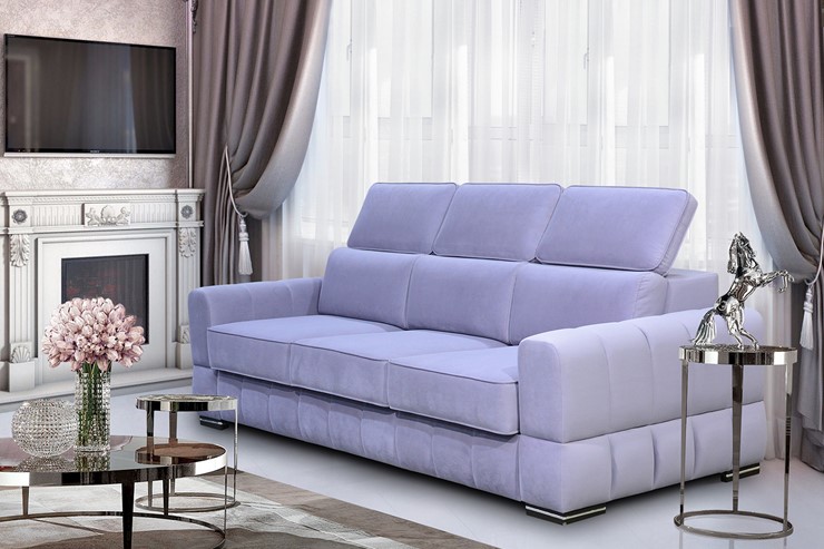 Прямой диван Ява Касатка 2420х1100 в Новосибирске - изображение 3