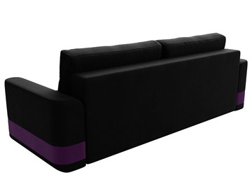 Прямой диван Честер, Черный/фиолетовый (вельвет) в Новосибирске - предосмотр 7